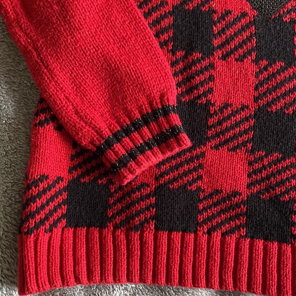 Girls Epic Threads Black Heart Sweater - Picture 4 of 4